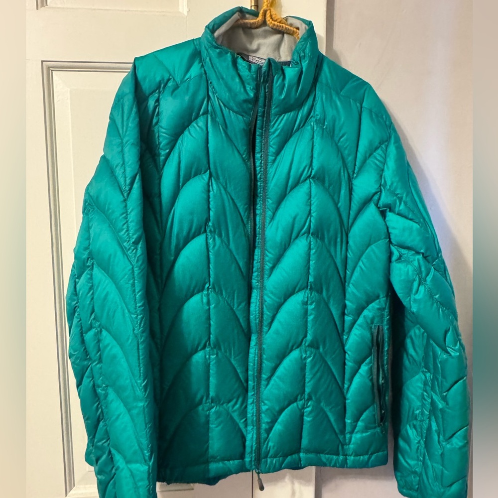 Outdoor Research Aria Teal Puffer Jacket